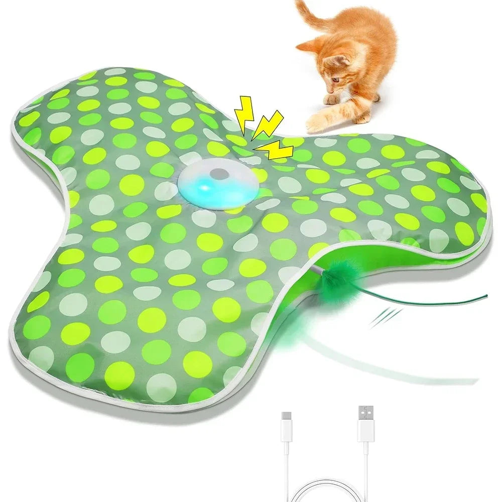 Whisker Hunt Pro – Interactive Cat Enrichment Toy for Mental Stimulation