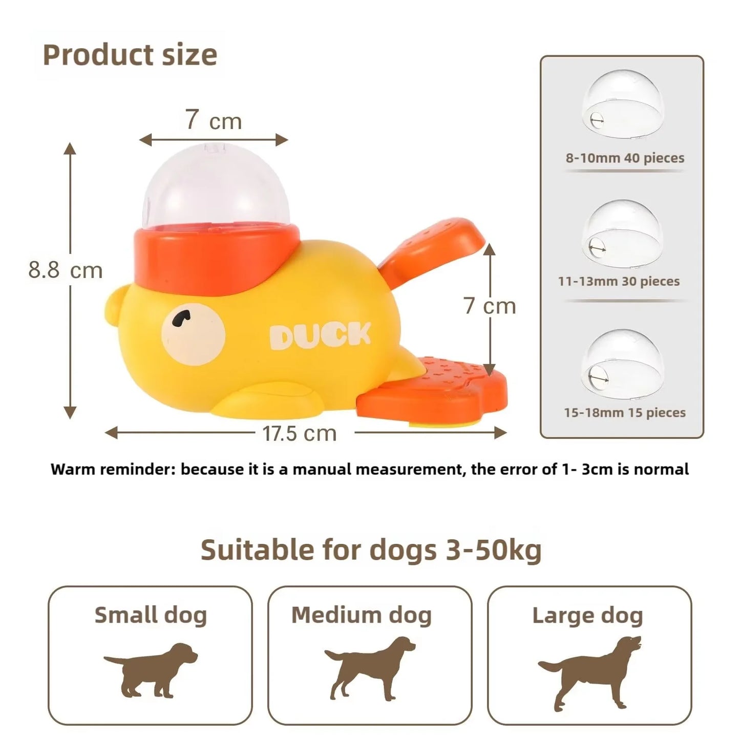 Quack Quest Slow Feeder – Interactive Dog Enrichment & Anti-Gulping Feeding Toy