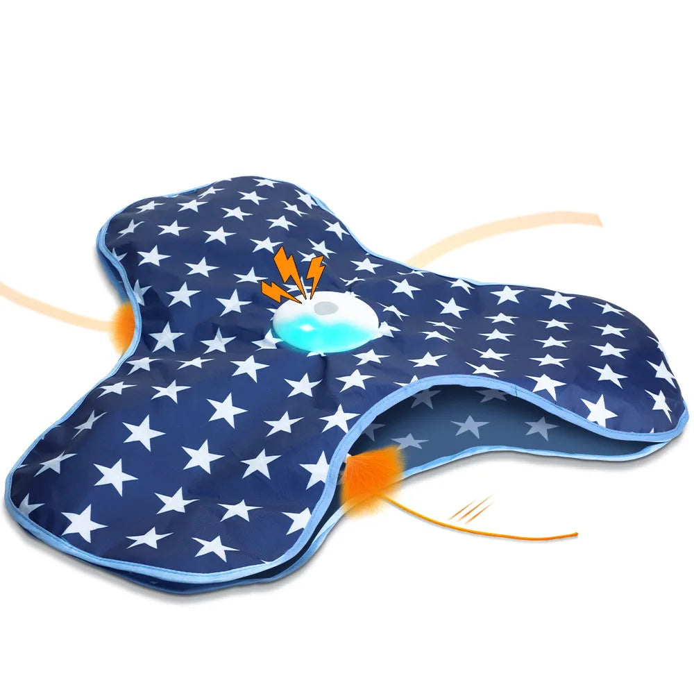 Whisker Hunt Pro – Interactive Cat Enrichment Toy for Mental Stimulation