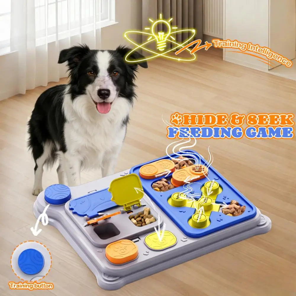IQ Reward Puzzle Feeder – Interactive Dog Enrichment & Mental Stimulation Toy