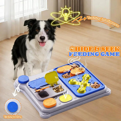 IQ Reward Puzzle Feeder – Interactive Dog Enrichment & Mental Stimulation Toy