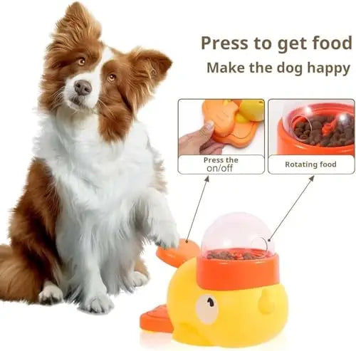 Quack Quest Slow Feeder – Interactive Dog Enrichment & Anti-Gulping Feeding Toy