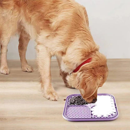 Calm & Lick Mat – Anxiety Relief & Enrichment Feeding Mat for Dogs & Cats