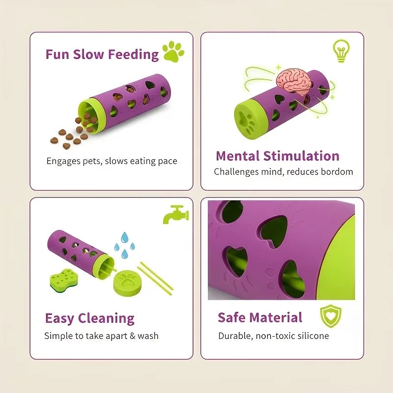 Treat Quest Chew Feeder – Interactive Dog Enrichment & Slow Feeding Toy