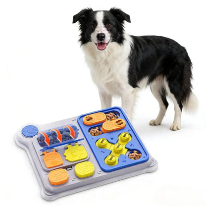 IQ Reward Puzzle Feeder – Interactive Dog Enrichment & Mental Stimulation Toy