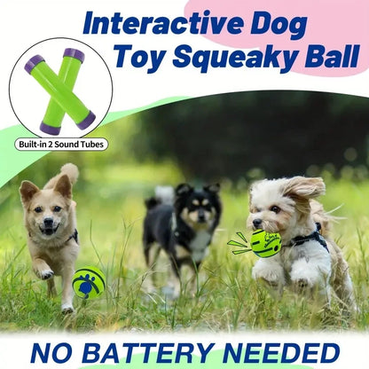 Giggle Reward Ball – Interactive Enrichment & Mental Stimulation Toy for Dogs