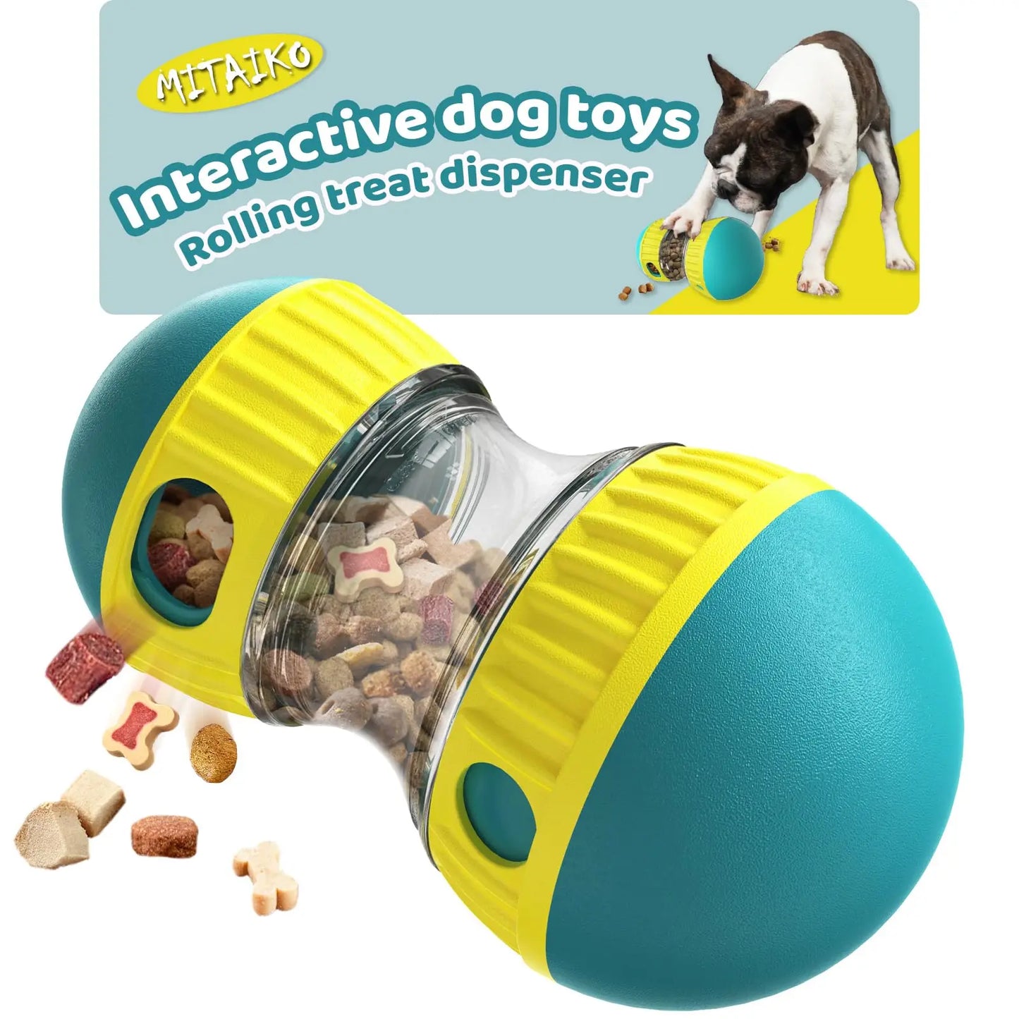 Smart Reward Feeder Ball – Interactive Dog Enrichment & Slow Feeder Toy