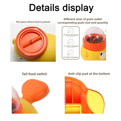 Quack Quest Slow Feeder – Interactive Dog Enrichment & Anti-Gulping Feeding Toy