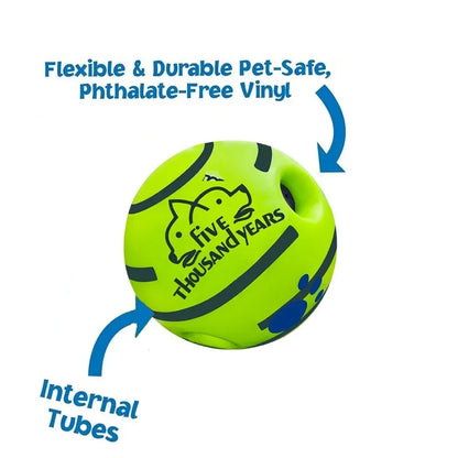Giggle Reward Ball – Interactive Enrichment & Mental Stimulation Toy for Dogs