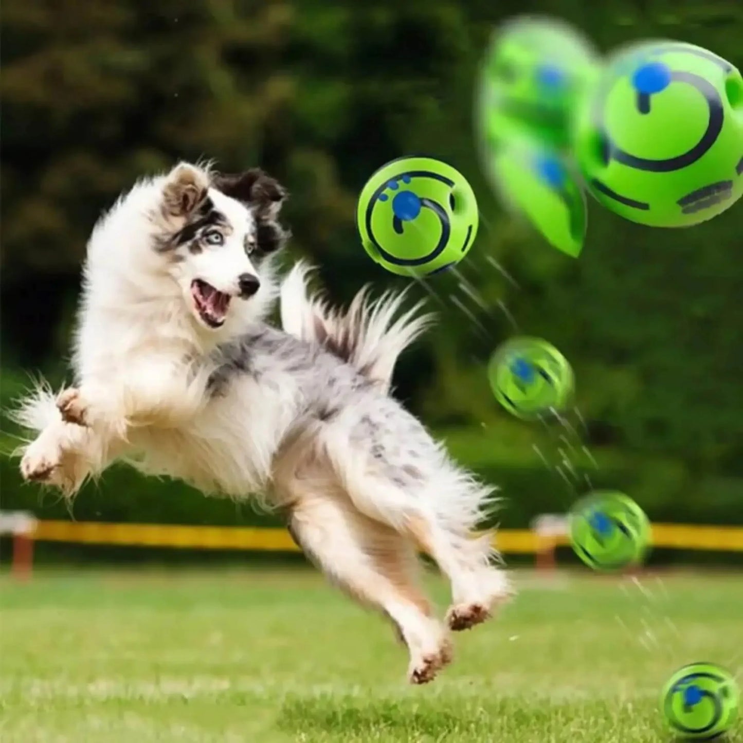Giggle Reward Ball – Interactive Enrichment & Mental Stimulation Toy for Dogs