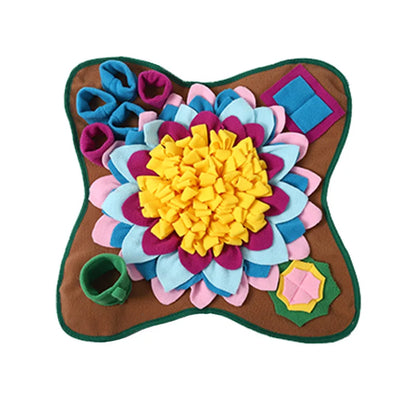 Forage Master Snuffle Mat – Dog Enrichment & Mental Stimulation Feeding Mat