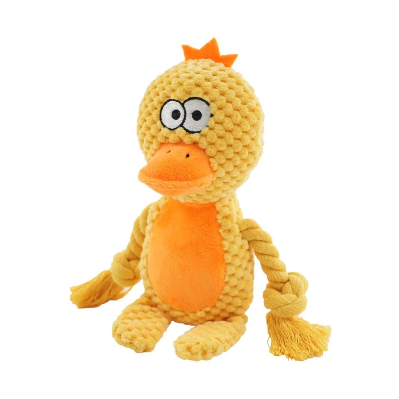 Snuggle Buddy – Anxiety Relief & Enrichment Plush Squeaky Dog Toy