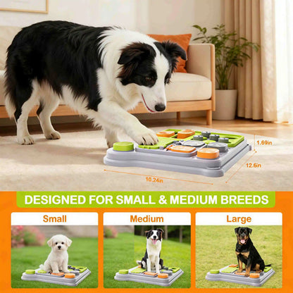 IQ Reward Puzzle Feeder – Interactive Dog Enrichment & Mental Stimulation Toy