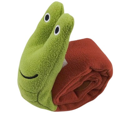 Snuffle Frog Puzzle Feeder – Interactive Enrichment Toy for Dogs
