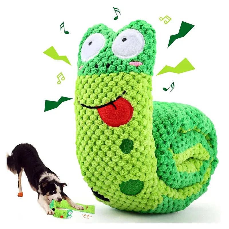 Snuffle Frog Puzzle Feeder – Interactive Enrichment Toy for Dogs