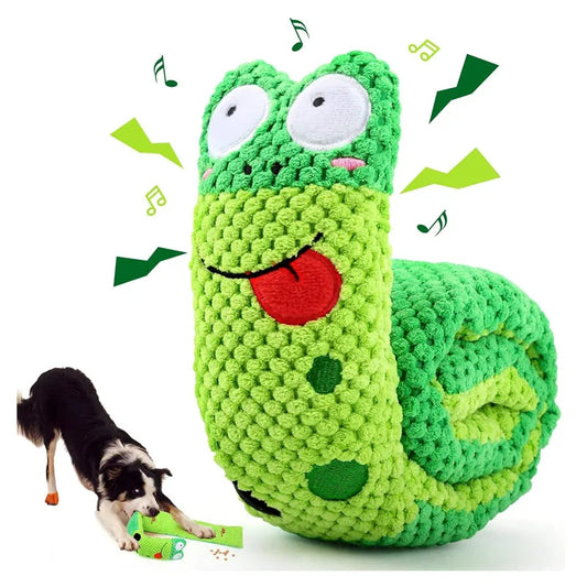 Snuffle Frog Puzzle Feeder – Interactive Enrichment Toy for Dogs