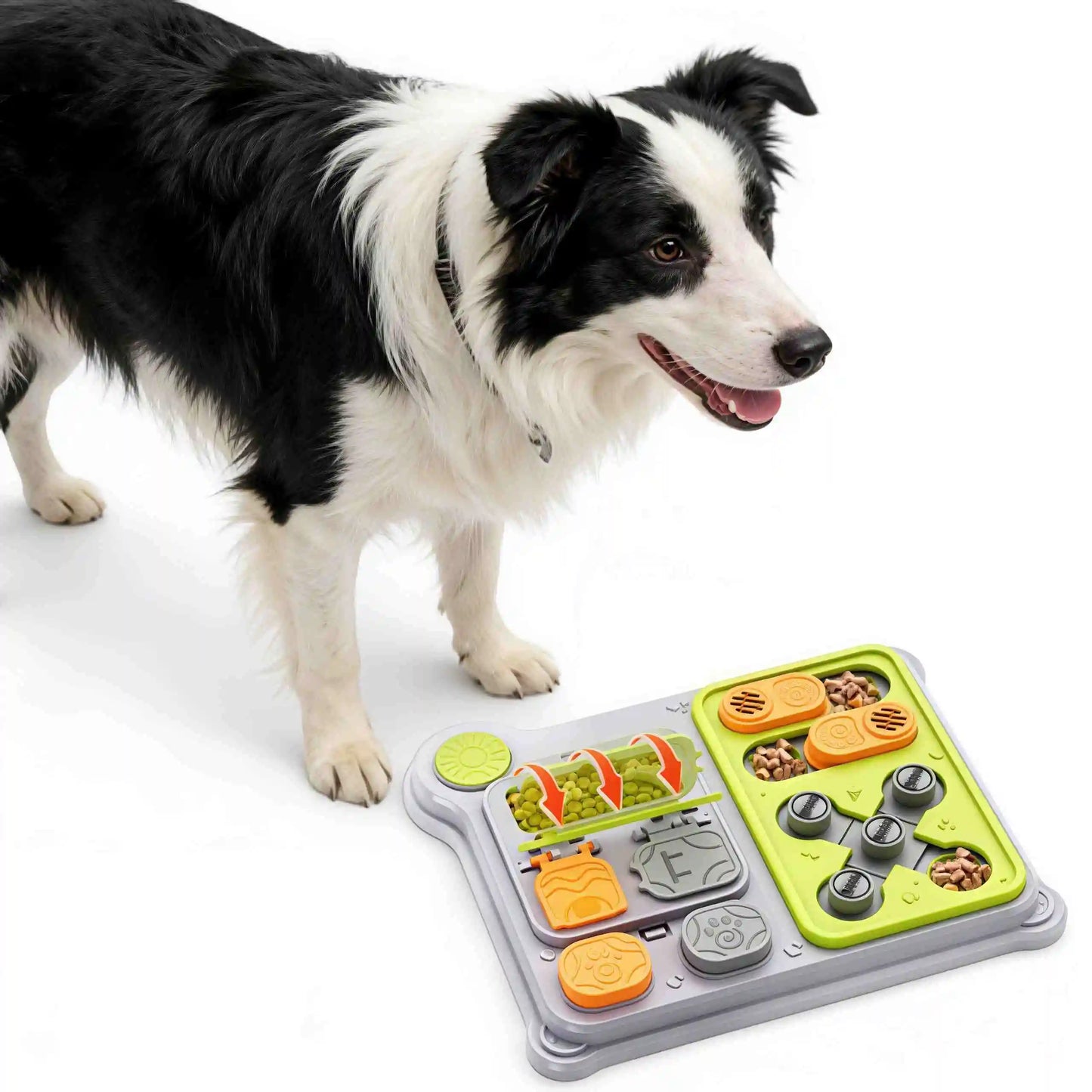 IQ Reward Puzzle Feeder – Interactive Dog Enrichment & Mental Stimulation Toy
