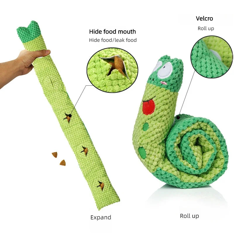 Snuffle Frog Puzzle Feeder – Interactive Enrichment Toy for Dogs