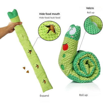 Snuffle Frog Puzzle Feeder – Interactive Enrichment Toy for Dogs