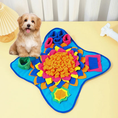 Forage Master Snuffle Mat – Dog Enrichment & Mental Stimulation Feeding Mat