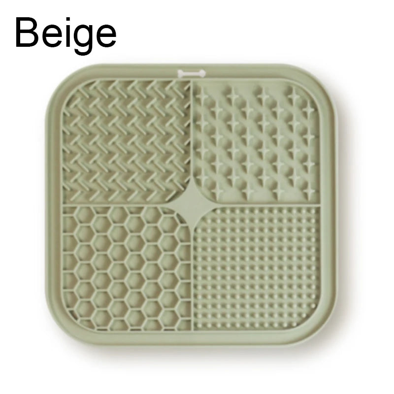 Calm & Lick Mat – Anxiety Relief & Enrichment Feeding Mat for Dogs & Cats