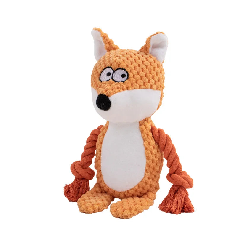 Snuggle Buddy – Anxiety Relief & Enrichment Plush Squeaky Dog Toy