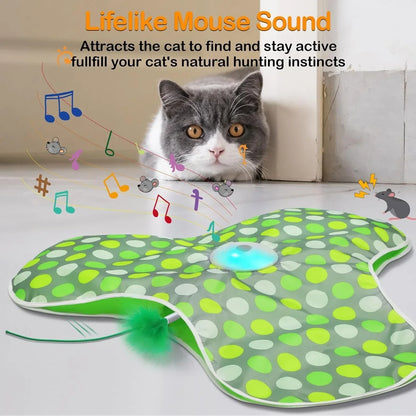 Whisker Hunt Pro – Interactive Cat Enrichment Toy for Mental Stimulation