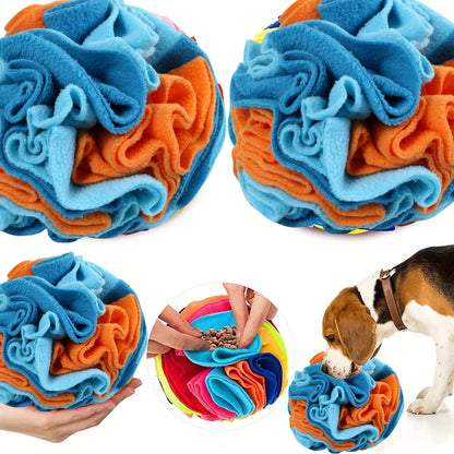 Sniff & Seek Ball – Cat Dog Enrichment Snuffle Ball for Mental Stimulation