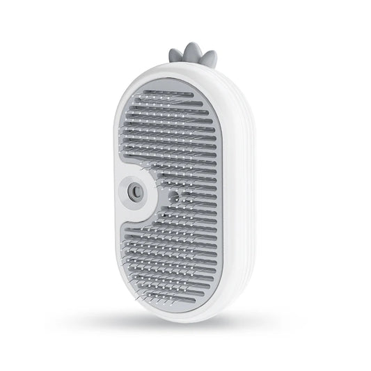 Steam Glow Grooming Brush – Self-Cleaning Pet Hair Removal & Massage Brush
