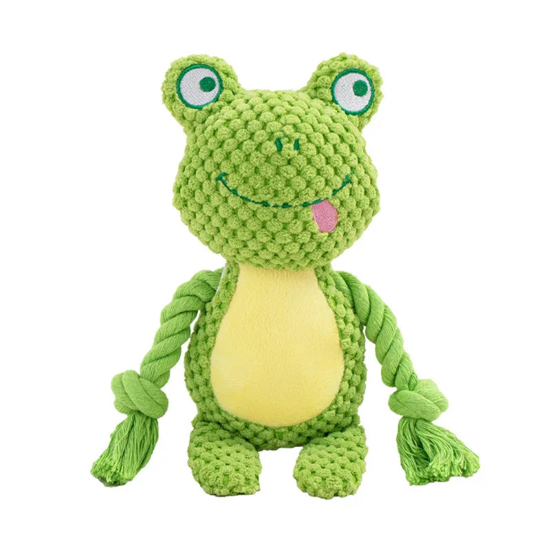 Snuggle Buddy – Anxiety Relief & Enrichment Plush Squeaky Dog Toy
