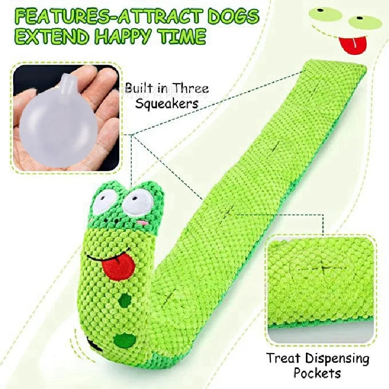 Snuffle Frog Puzzle Feeder – Interactive Enrichment Toy for Dogs