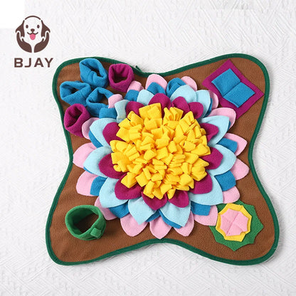 Forage Master Snuffle Mat – Dog Enrichment & Mental Stimulation Feeding Mat