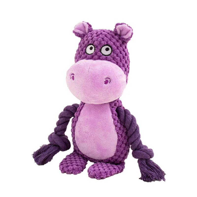 Snuggle Buddy – Anxiety Relief & Enrichment Plush Squeaky Dog Toy