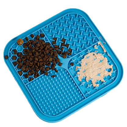 Calm & Lick Mat – Anxiety Relief & Enrichment Feeding Mat for Dogs & Cats