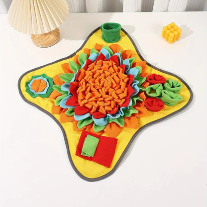 Forage Master Snuffle Mat – Dog Enrichment & Mental Stimulation Feeding Mat