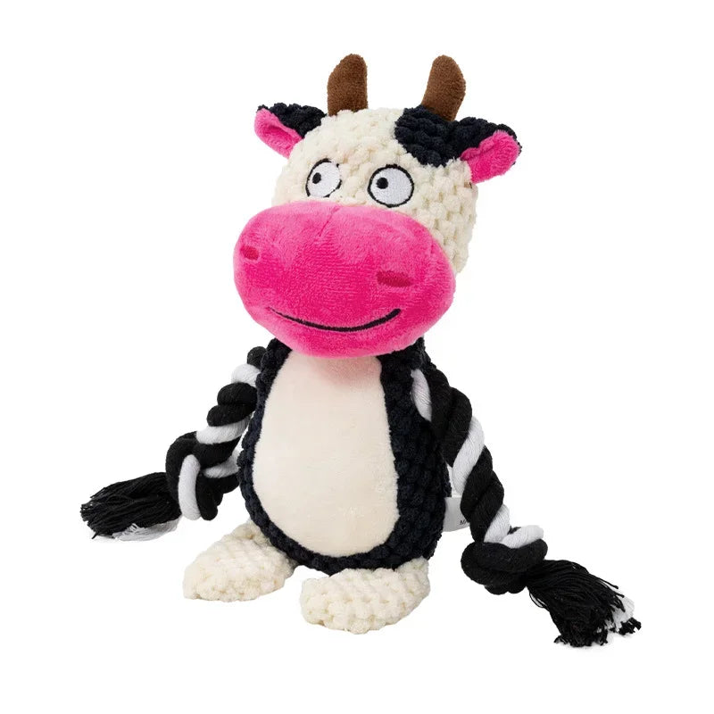 Snuggle Buddy – Anxiety Relief & Enrichment Plush Squeaky Dog Toy